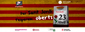 Llistat de comerços oberts per Sant Jordi