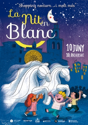 El 10 de juny a Sant Cugat celebra el desè aniversari de &quot;La Nit en Blanc&quot;