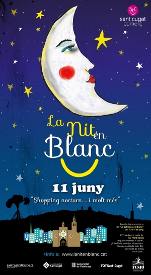 El proper 11 de juny Sant Cugat celebra la novena edició de ‘La Nit en Blanc’